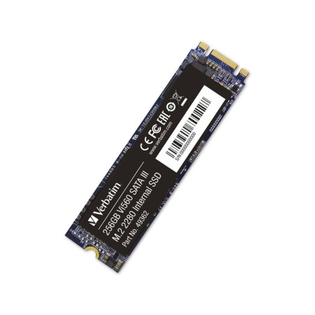 Verbatim Vi560 S3 SSD 256GB M2 SATA-600 - High-Speed Performance & Reliability for Your Device!